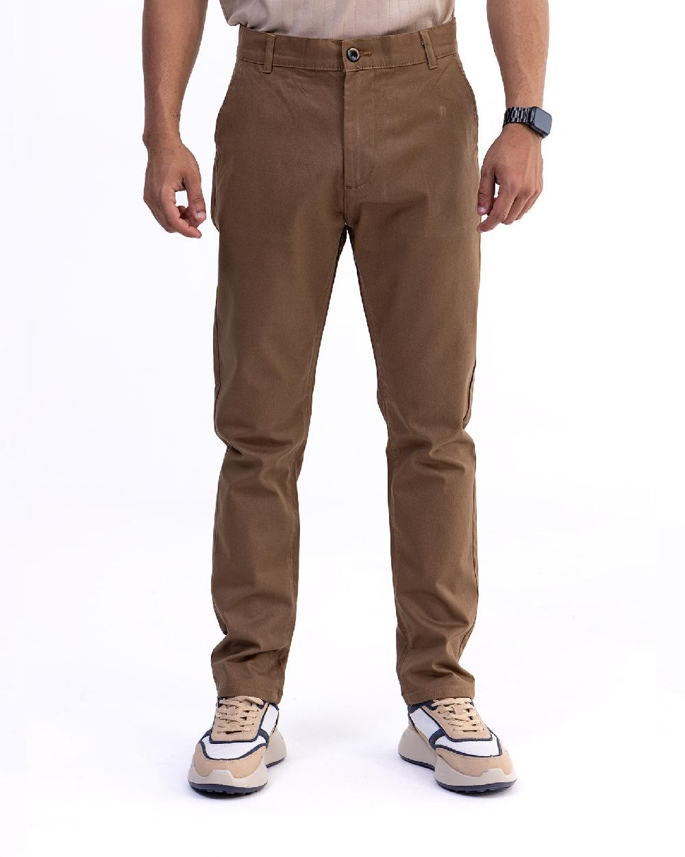 engine Men Slim Fit Pant FP5004-030-BRN
