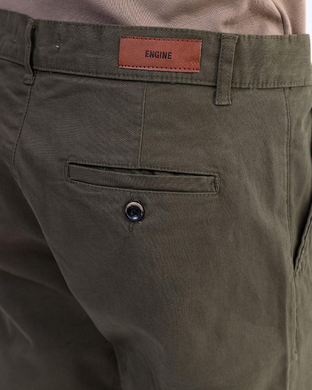 Engine Men Slim Fit Pant FP5004-030-OLV