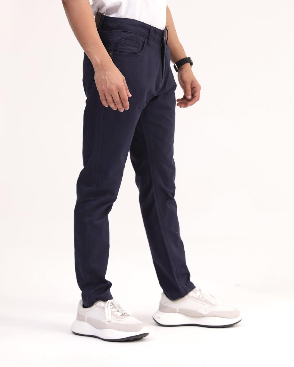 Engine Men Slim Fit Pant FP5007-030-NVY