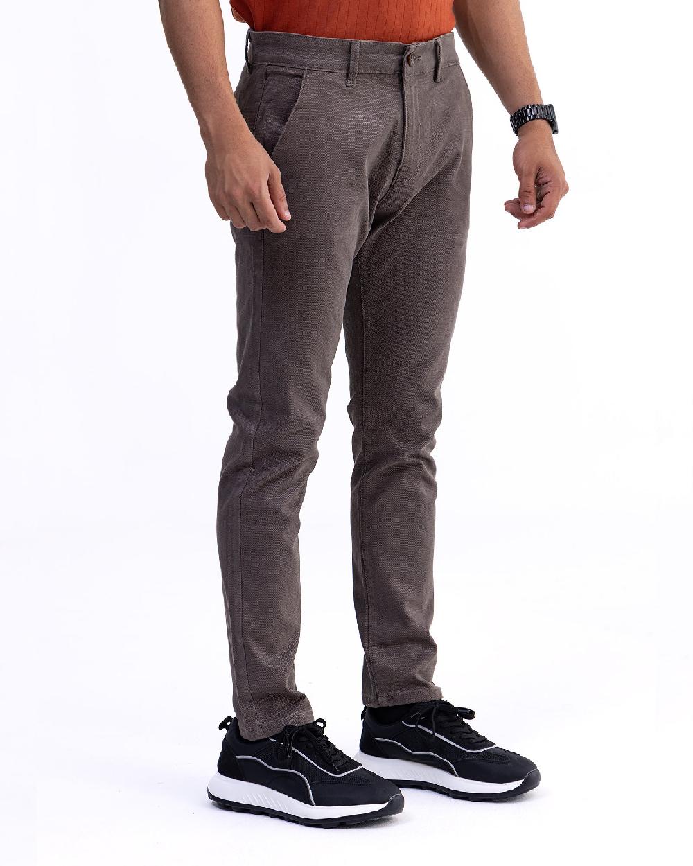 Engine Men Slim Fit Pant FP5009-030-BRN