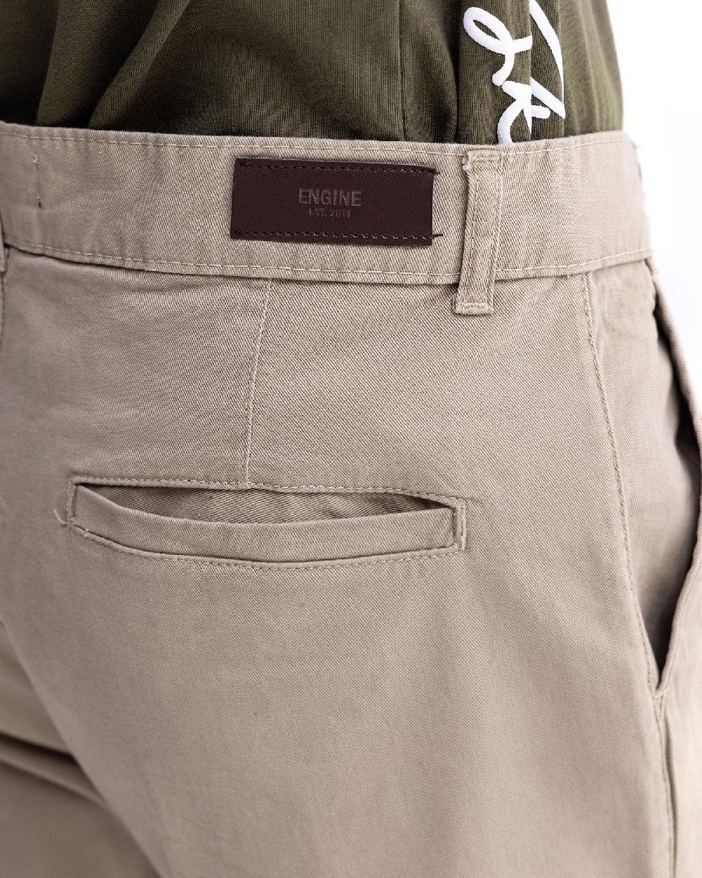 Engine Men Slim Fit Pant FP5014-030-KHK