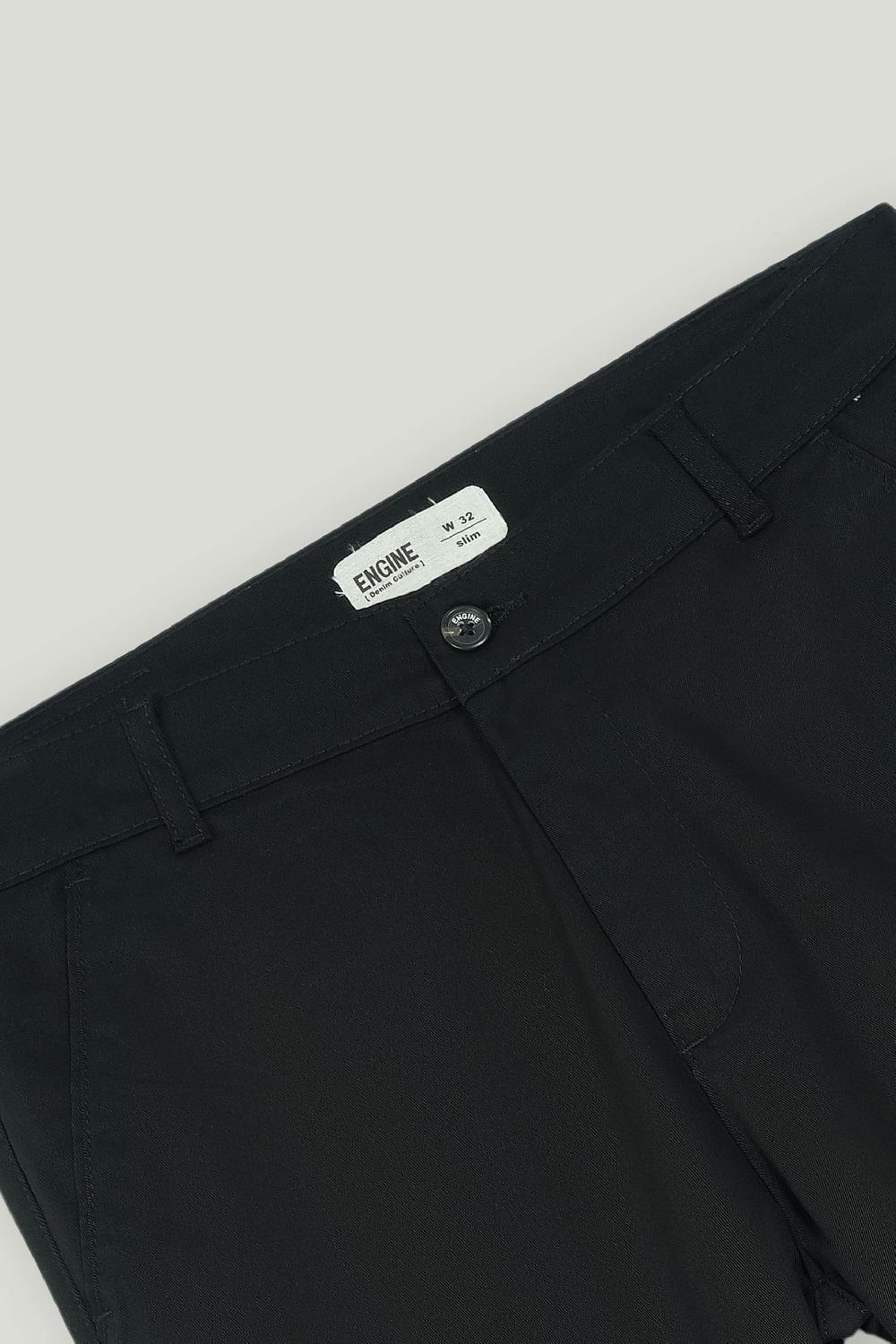 Engine Men Slim Fit Pant FP5017-030-BLK