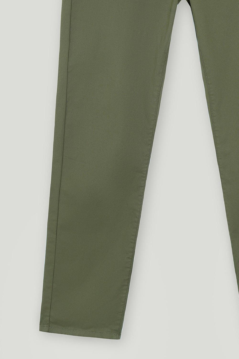 Engine Men Slim Fit Pant FP5017-030-OLV