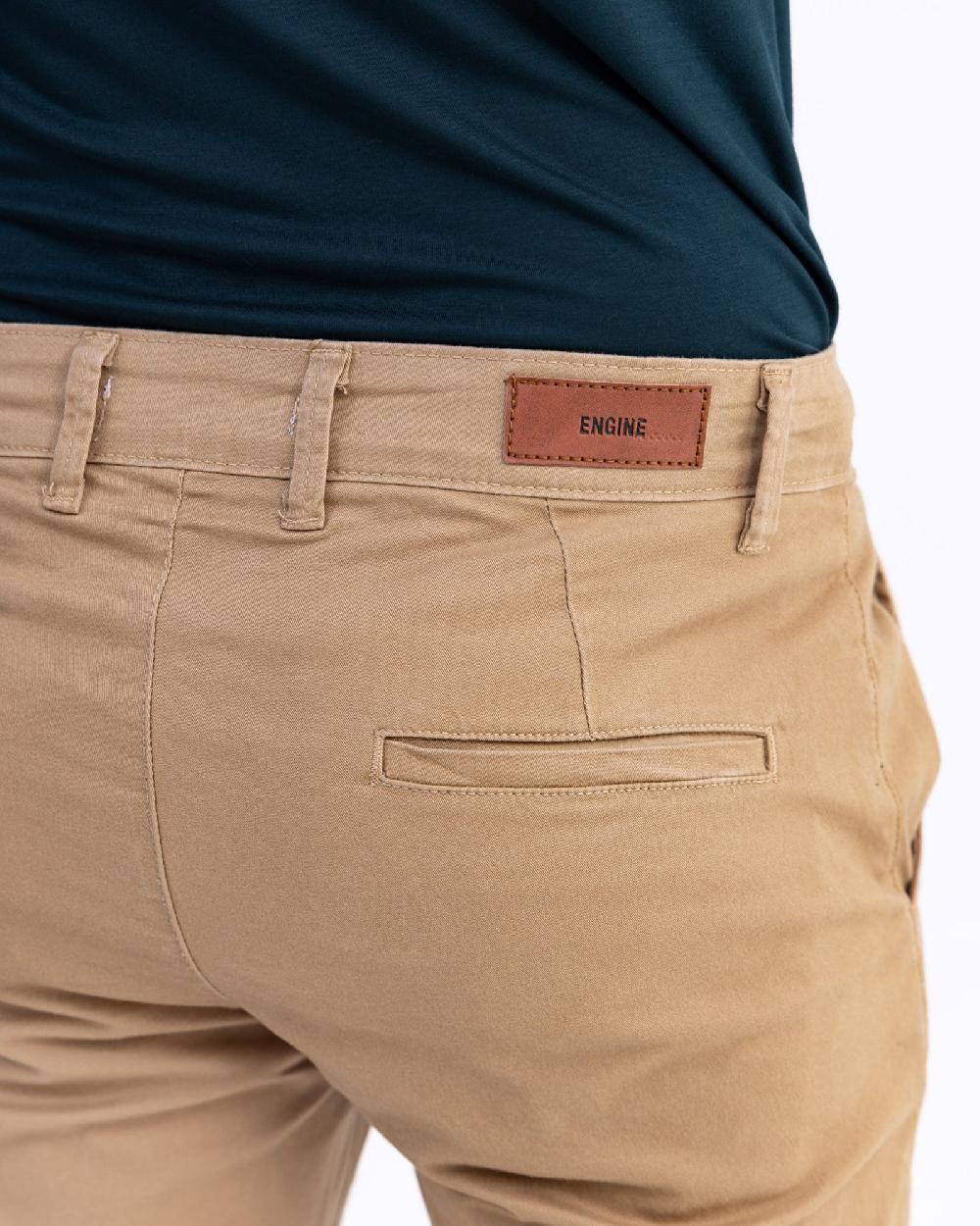 Engine Men Slim Fit Pant MP5001-030-KHK