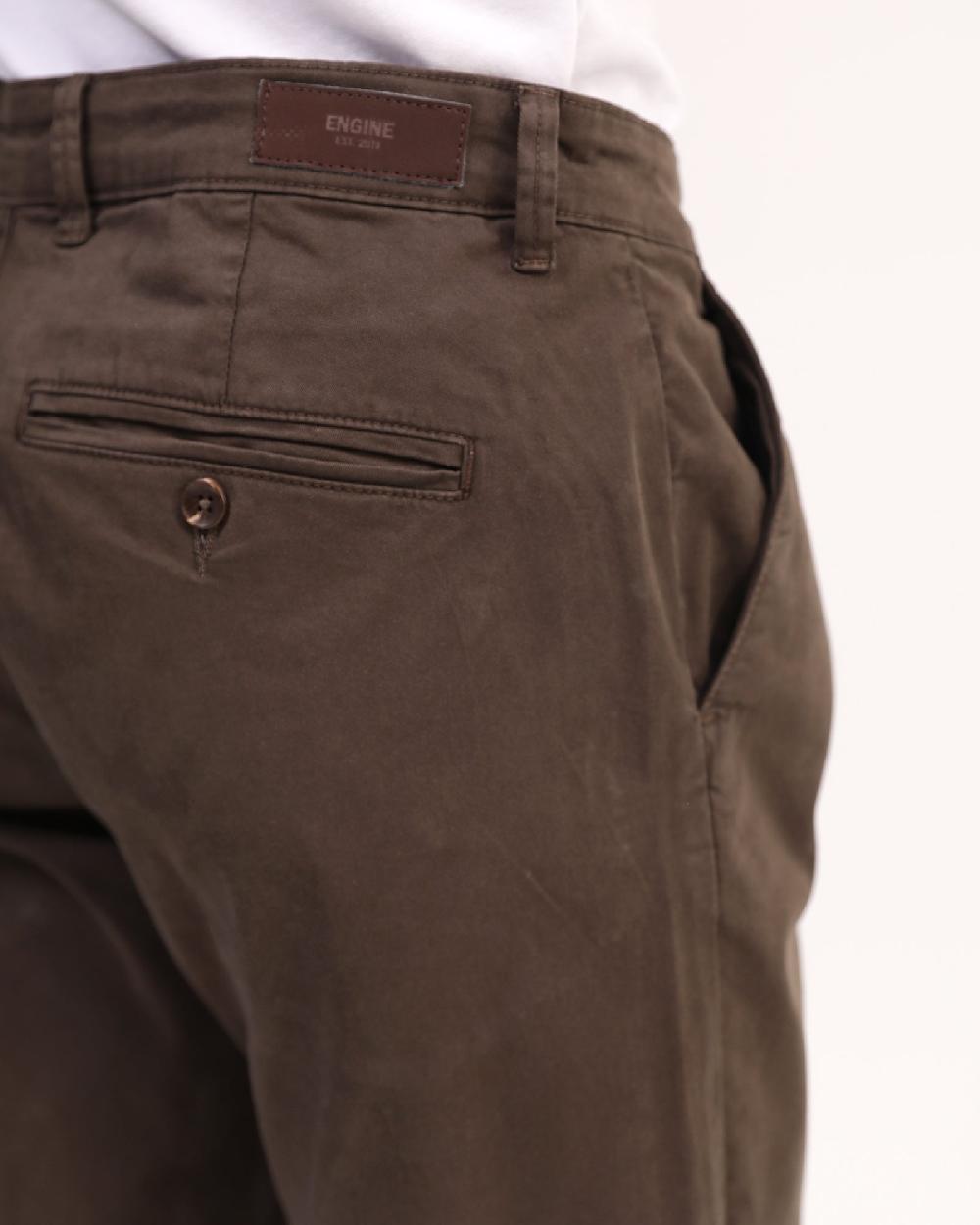 Engine Men Slim Fit Pant MP5004-030-BRN