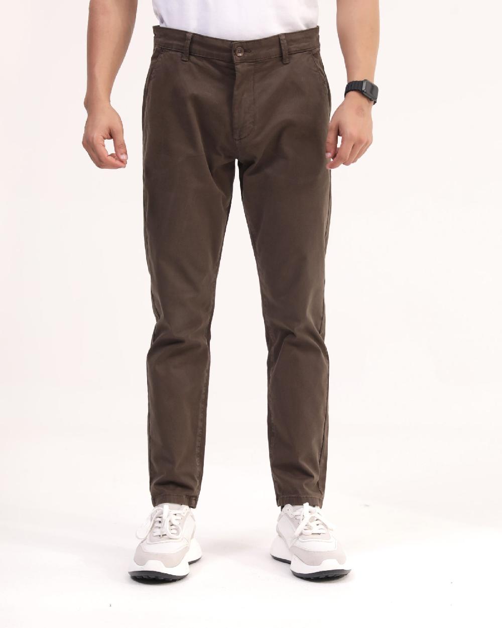 engine Men Slim Fit Pant MP5004-030-BRN