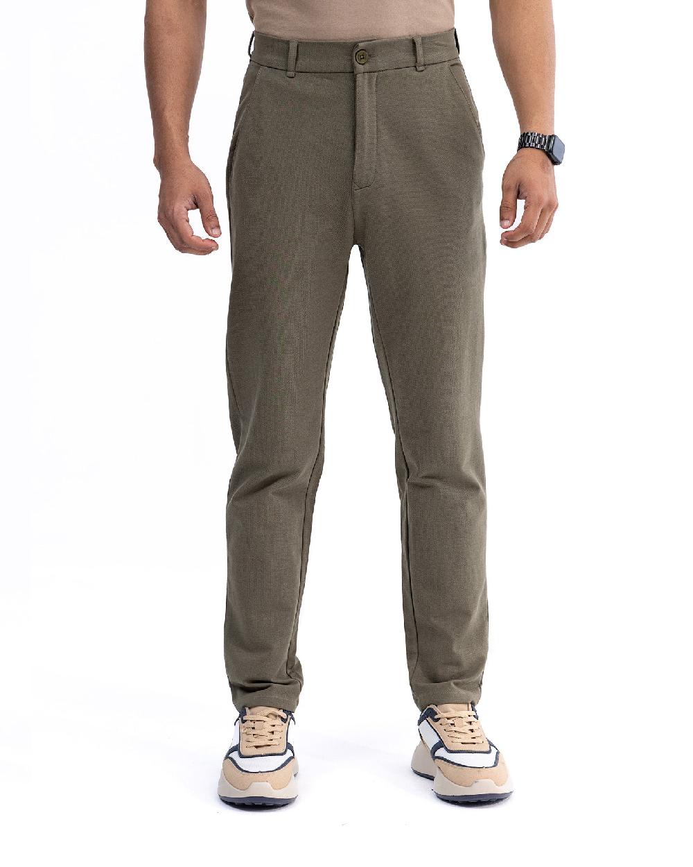 engine Men Straight Knitted Chino MU5014-00L-OLV