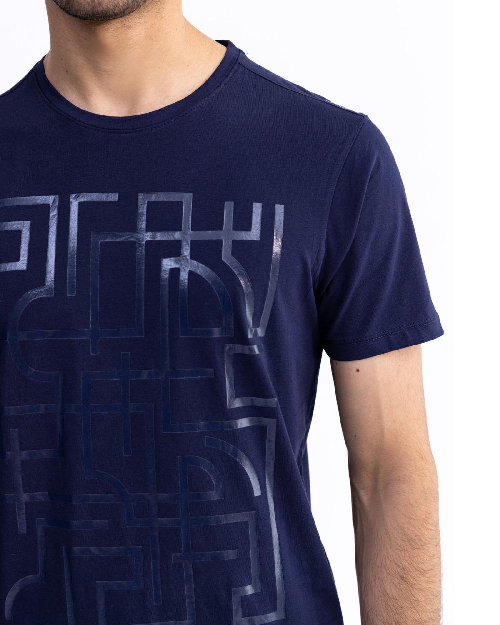 Engine Men T Shirt FT5025-00L-NVY