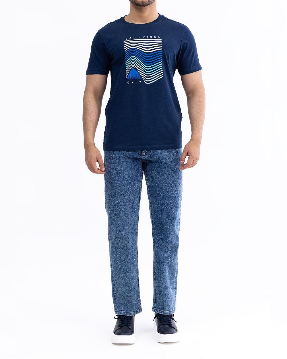 engine Men T Shirt FT5044-00M-NVY