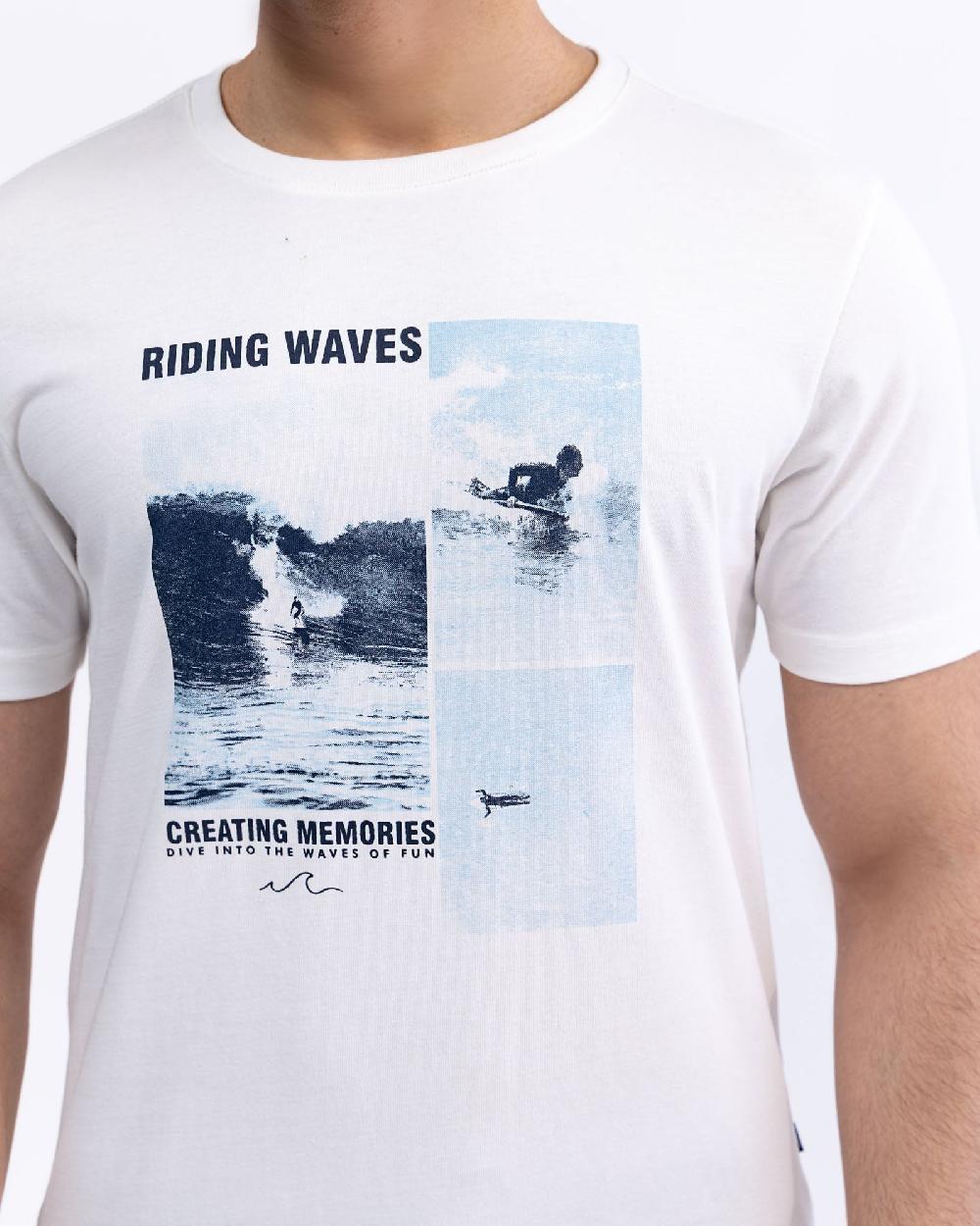 Engine Men T Shirt FT5052-00L-WHT