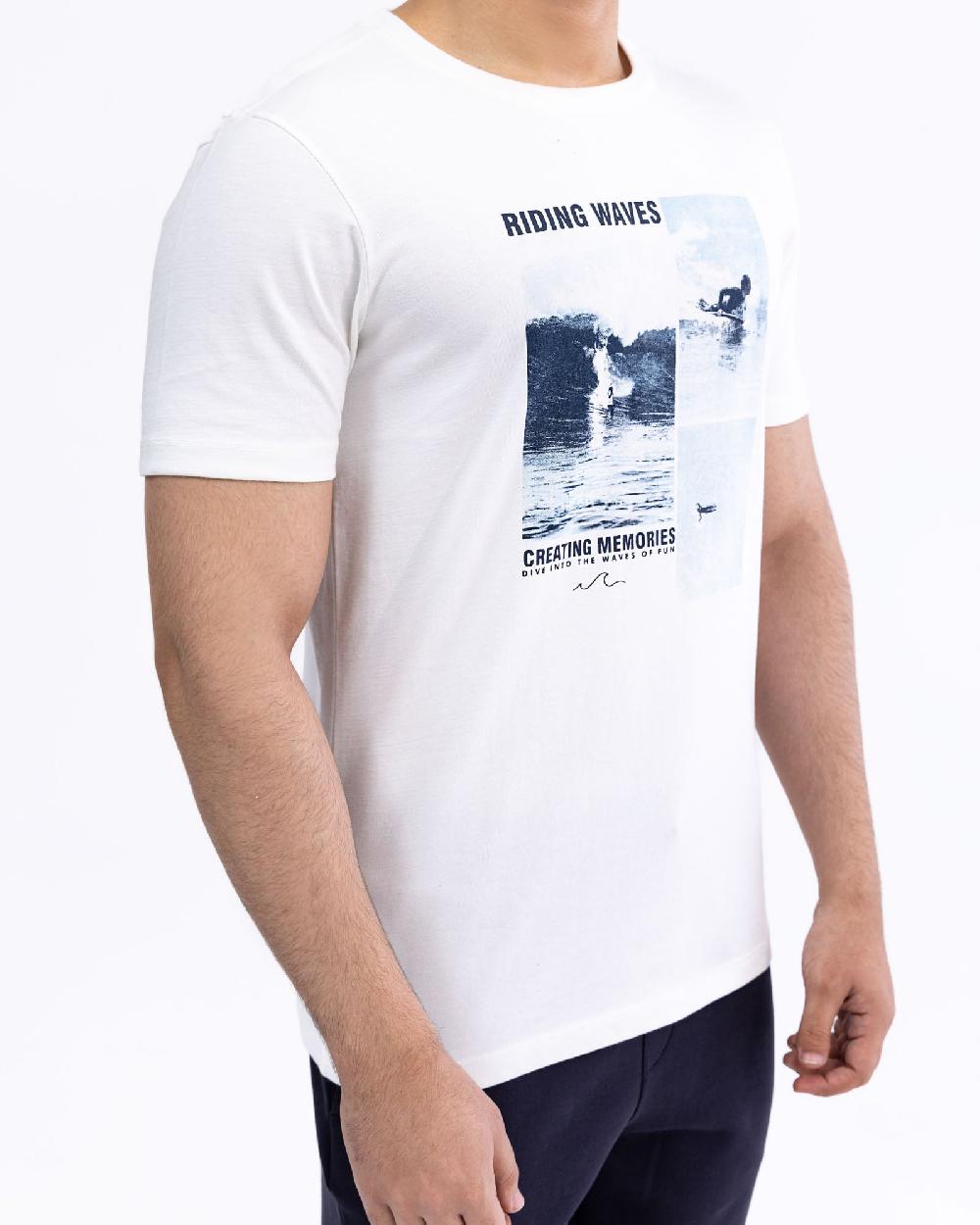 Engine Men T Shirt FT5052-00L-WHT