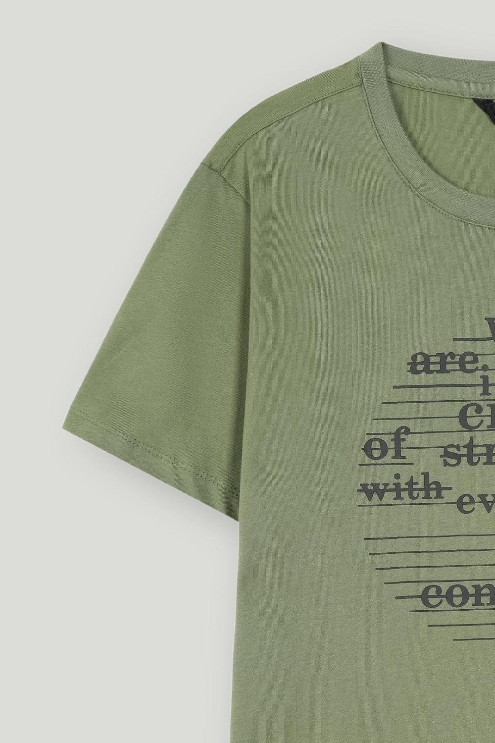 Engine Men T Shirt FT5057-00L-OLV