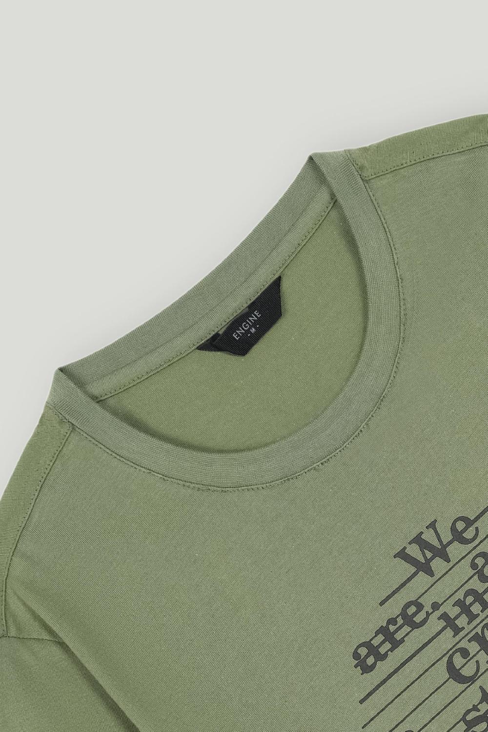Engine Men T Shirt FT5057-00L-OLV