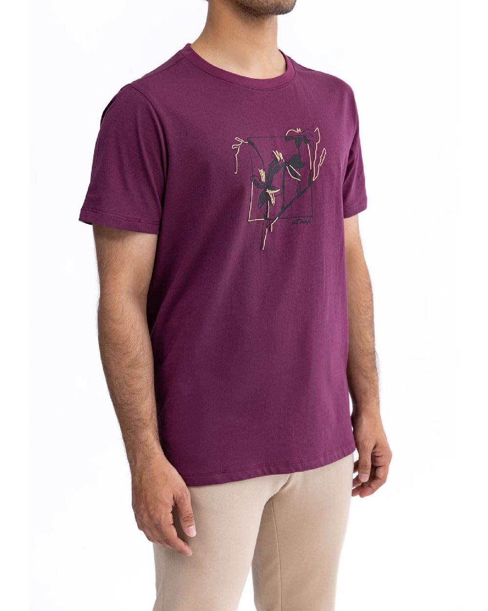 Engine Men T Shirt FT5060-00L-MRN