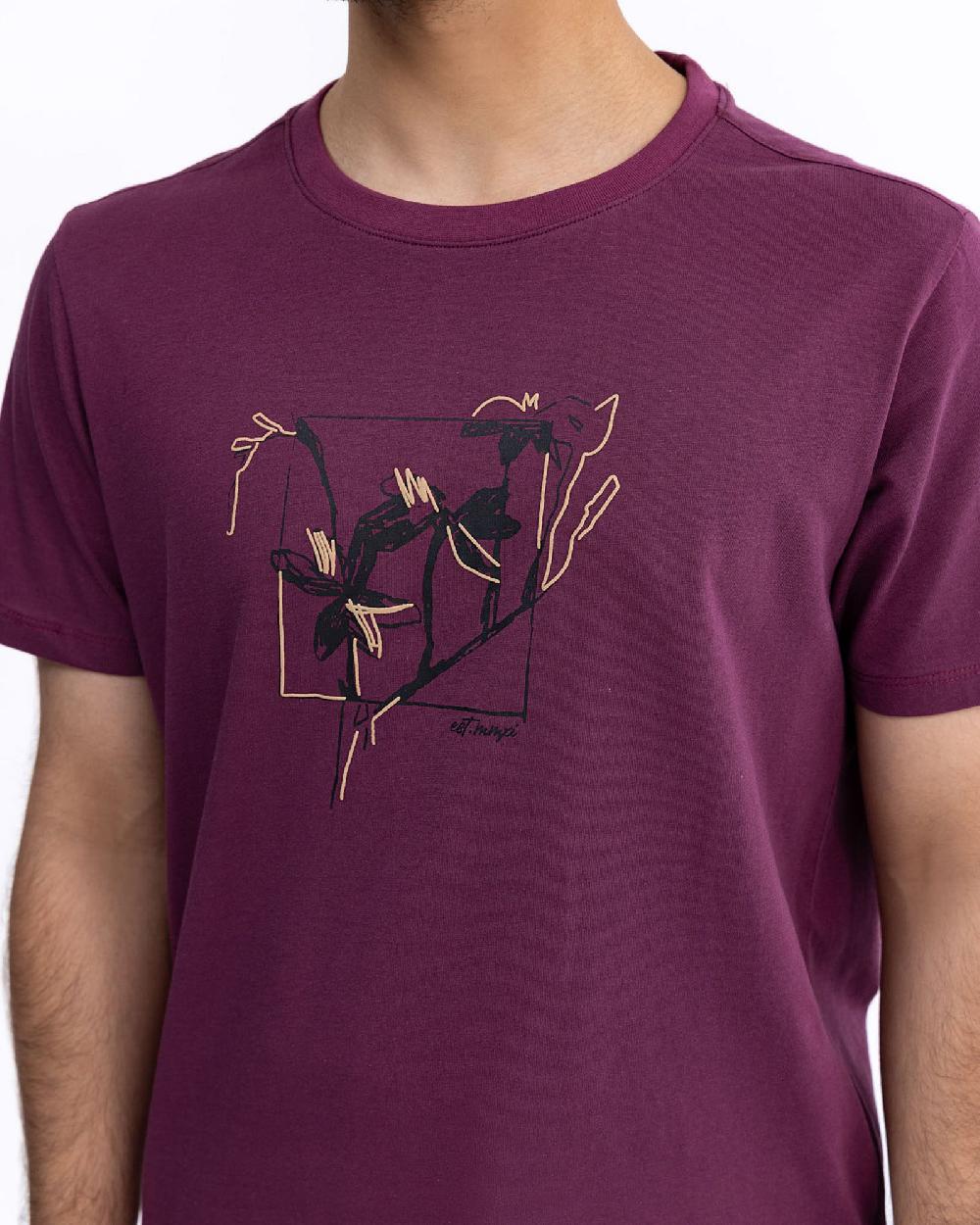 Engine Men T Shirt FT5060-00L-MRN