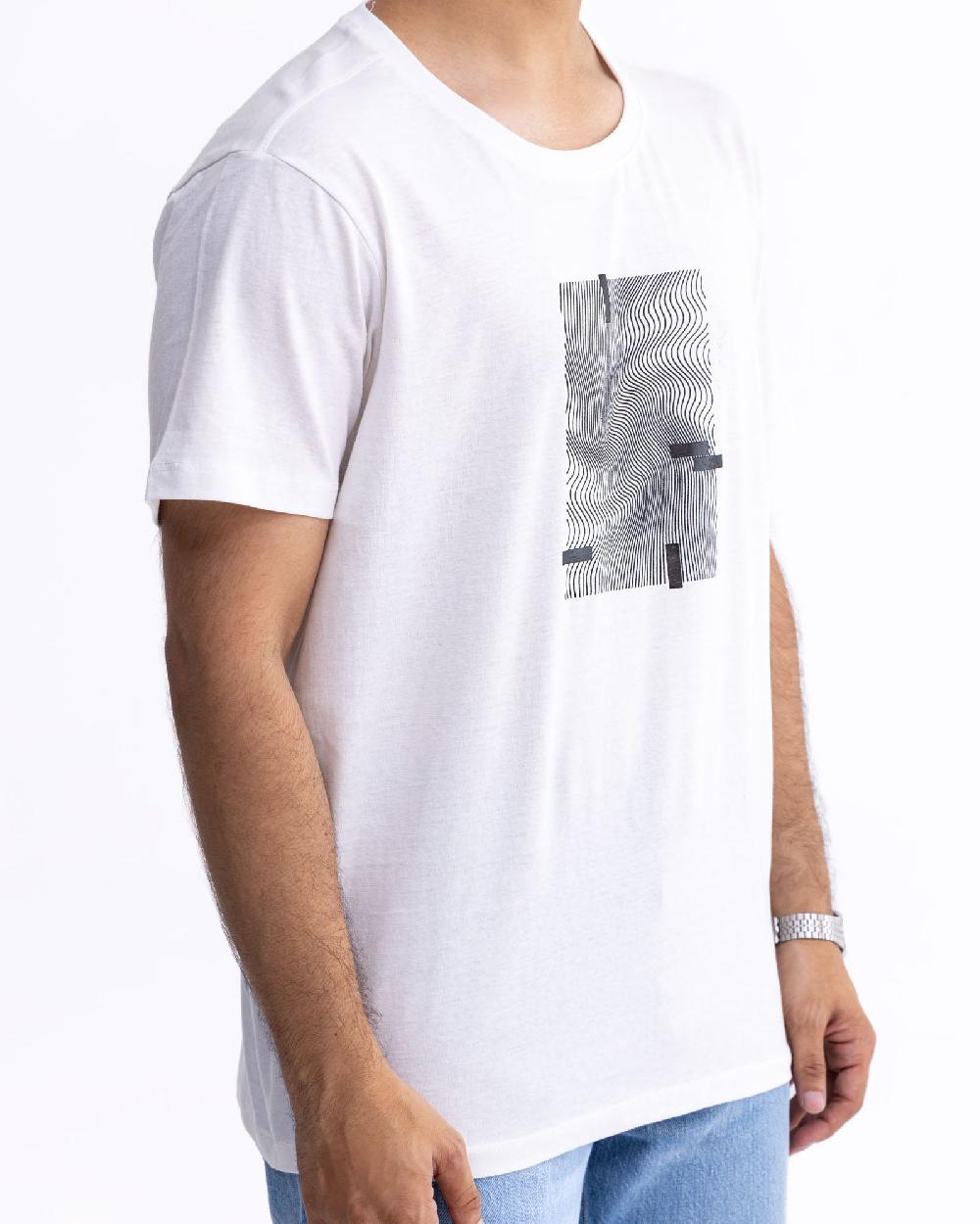 Engine Men T Shirt FT5106-00L-WHT