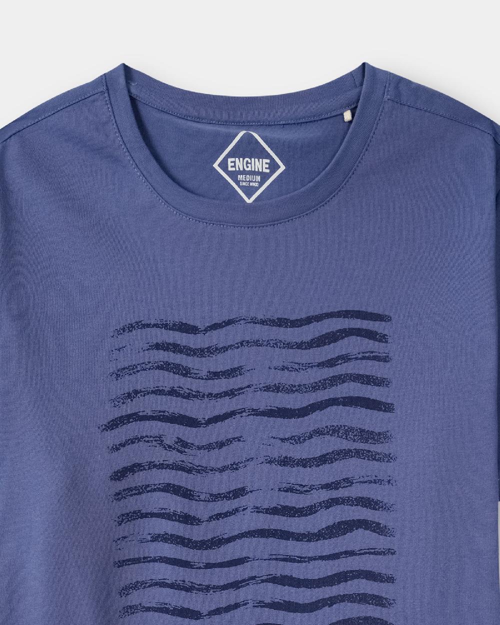 Engine Men T Shirt FT5134-00L-BLU