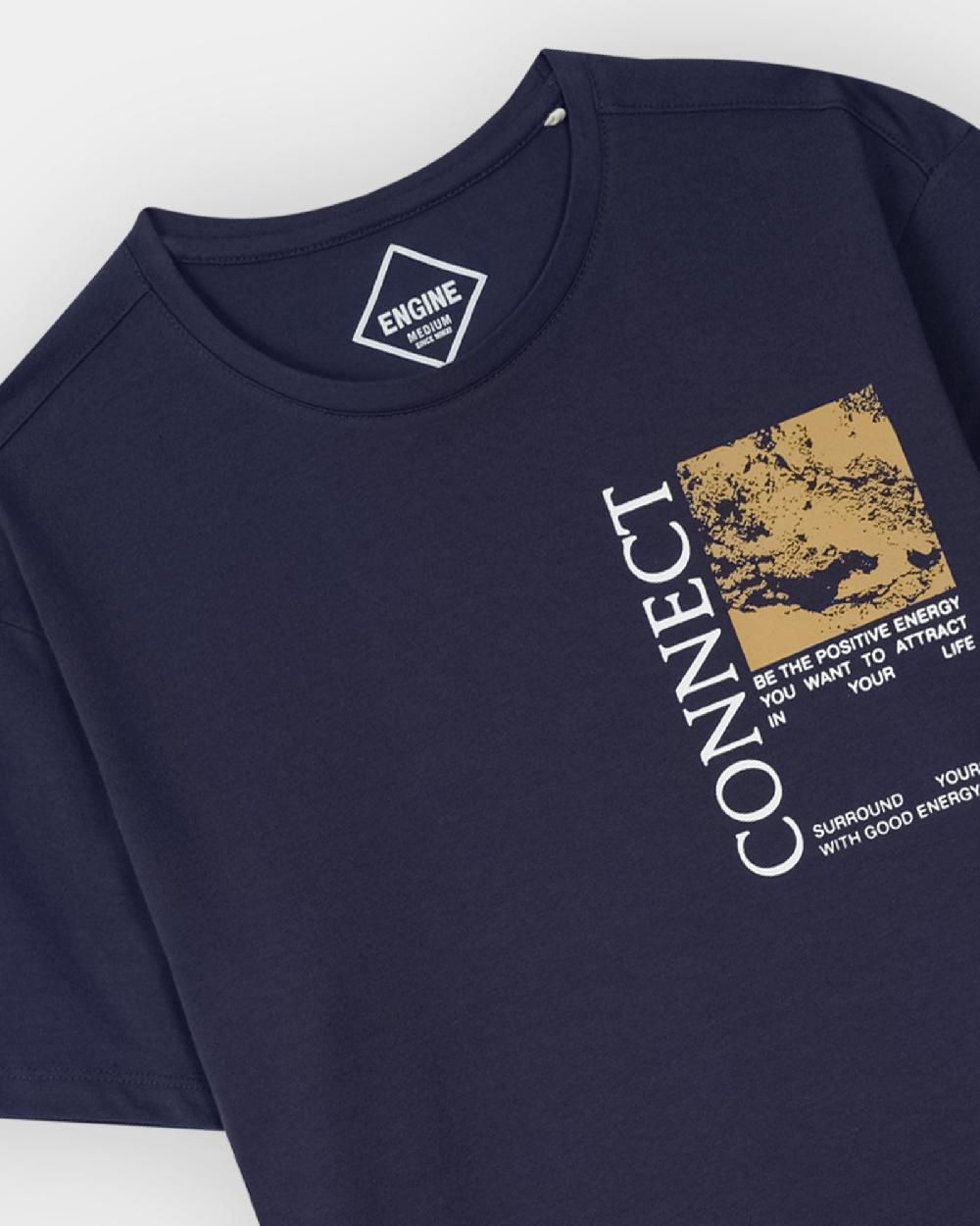 Engine Men T Shirt FT5145-00L-NVY