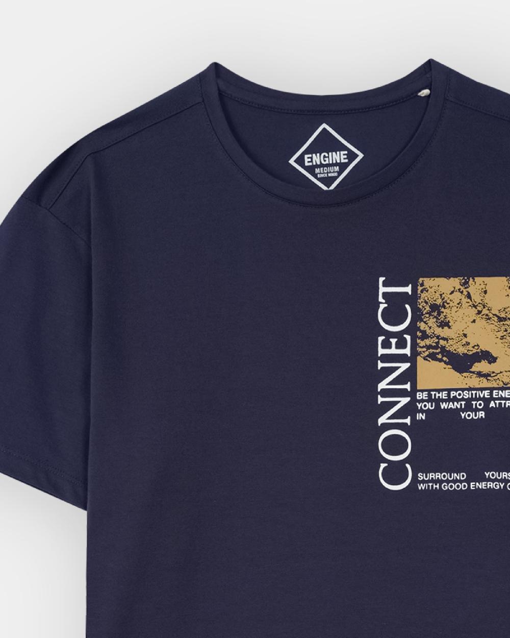 Engine Men T Shirt FT5145-00L-NVY