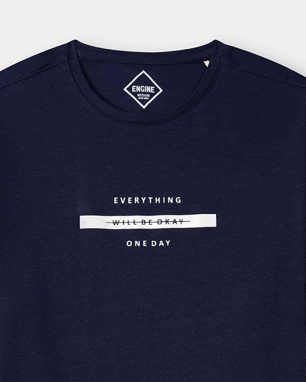 Engine Men T Shirt FT5147-00L-NVY