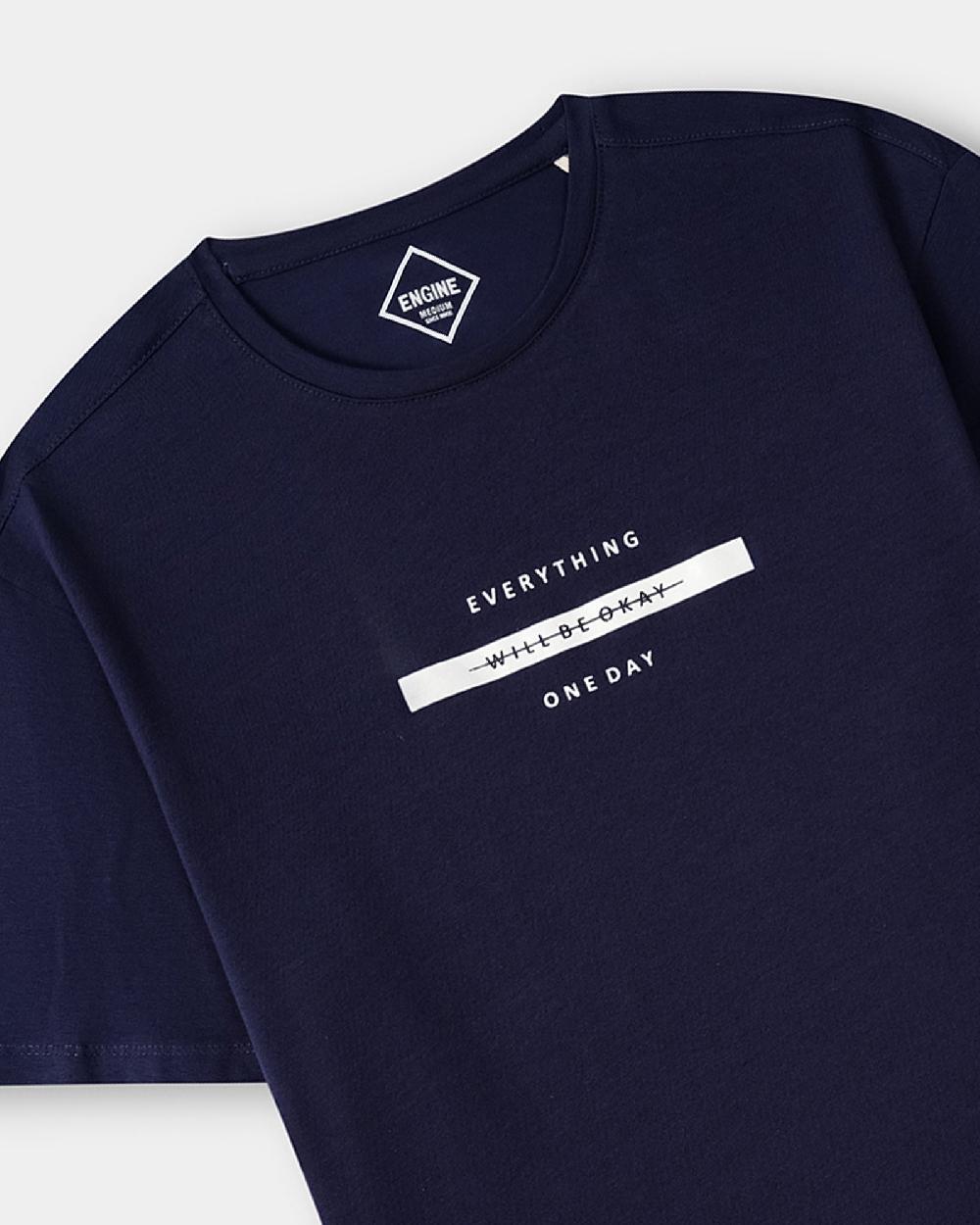 Engine Men T Shirt FT5147-00L-NVY