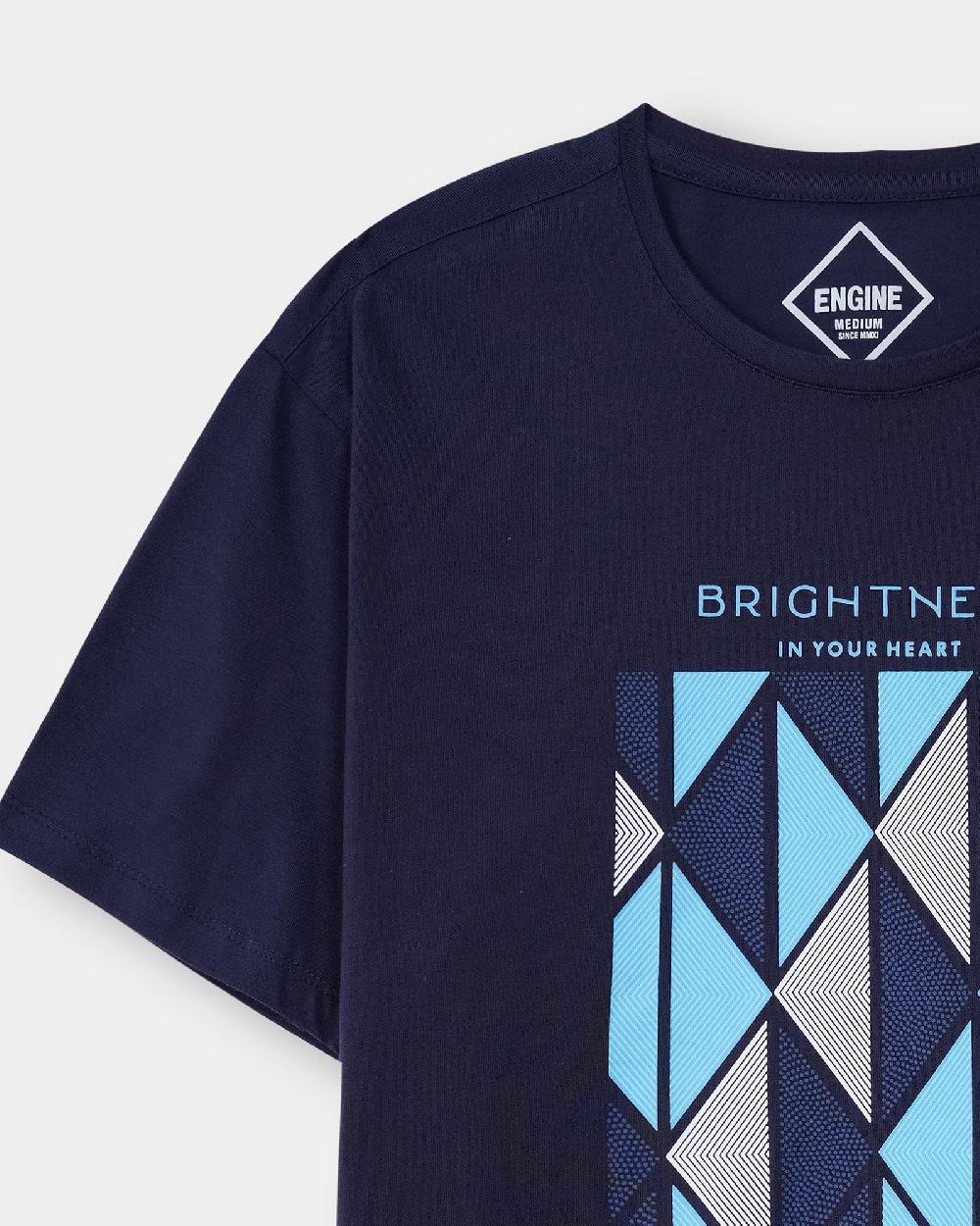 Engine Men T Shirt FT5149-00L-NVY