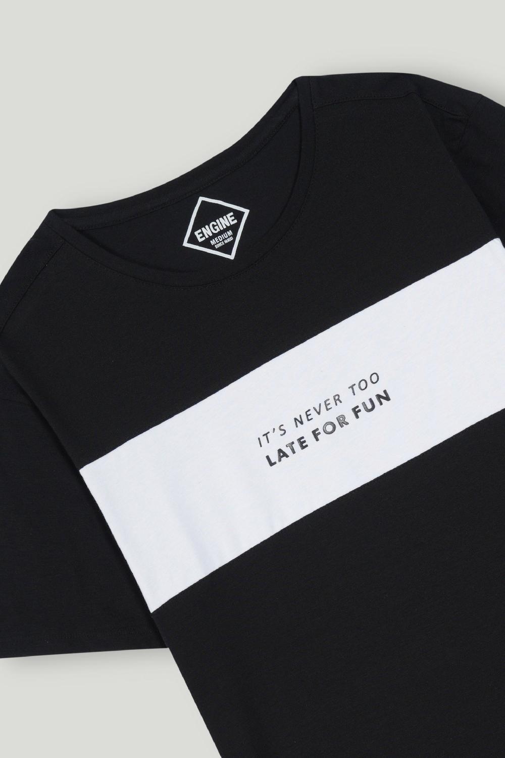 Engine Men T Shirt FT5156-00L-BLK