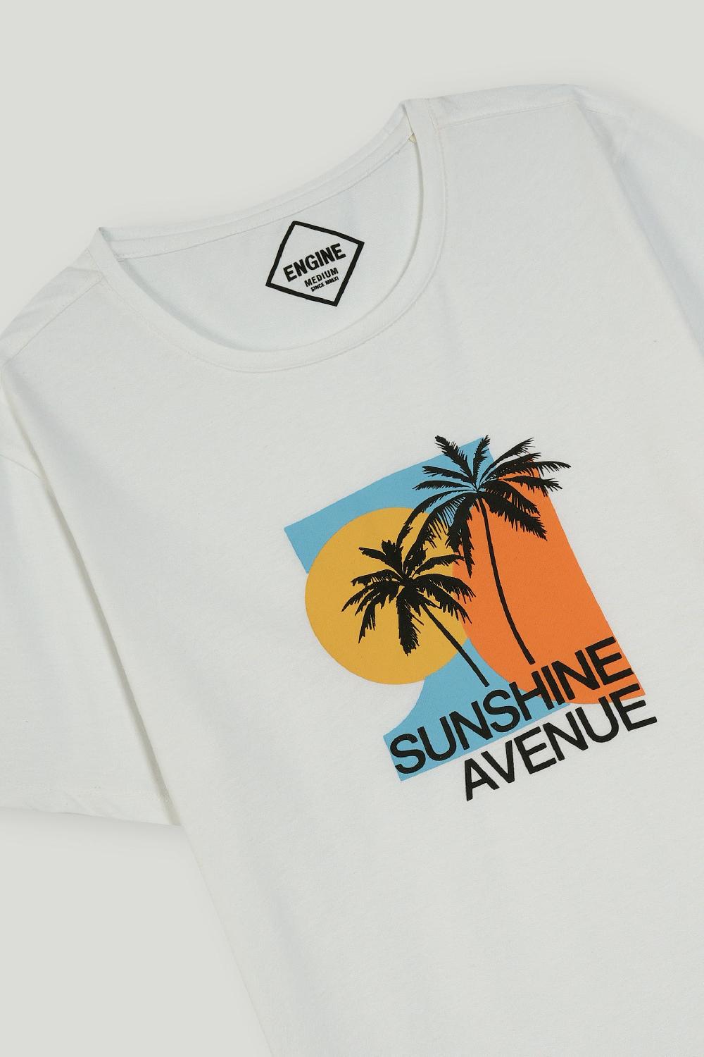 Engine Men T Shirt FT5160-00L-WHT