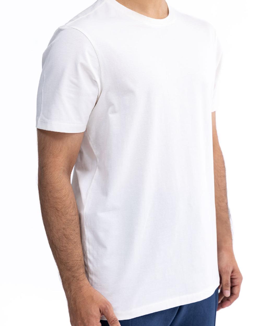 Engine Men T Shirt - Modal MT5092-00L-WHT