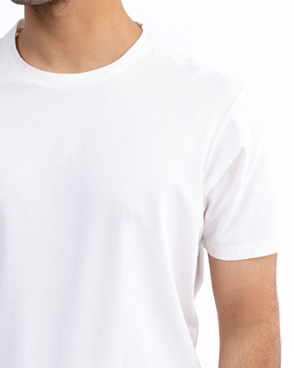 Engine Men T Shirt - Modal MT5092-00L-WHT