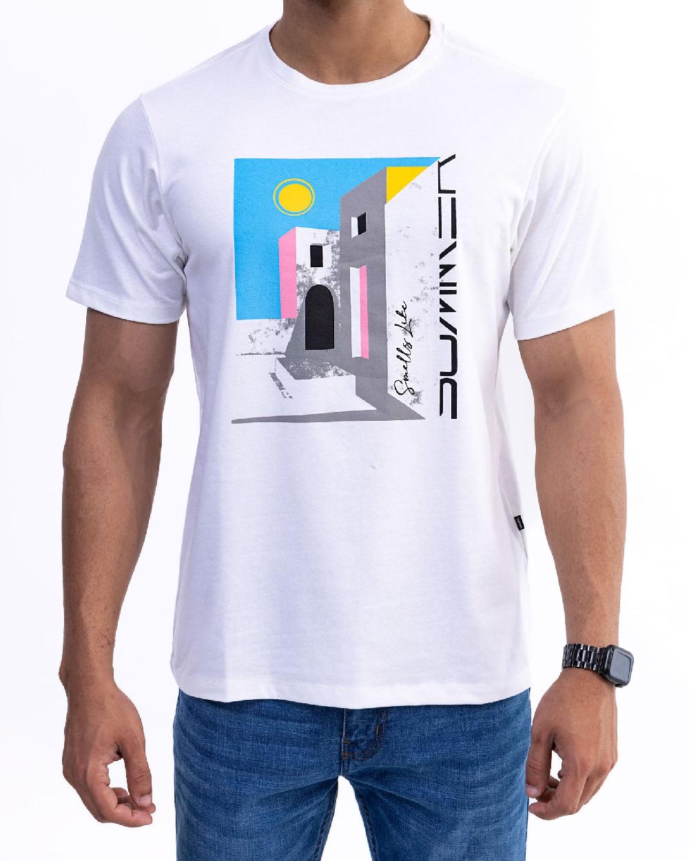 engine Men T Shirt MT5063-00L-WHT