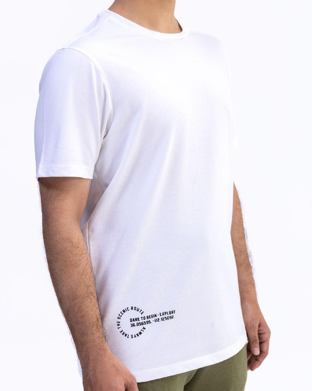 Engine Men T Shirt MT5075-00L-WHT