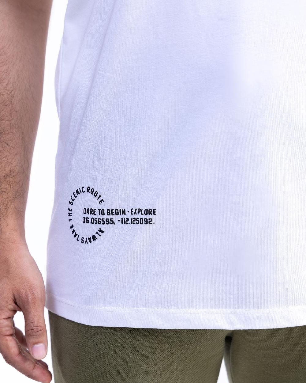 Engine Men T Shirt MT5075-00L-WHT