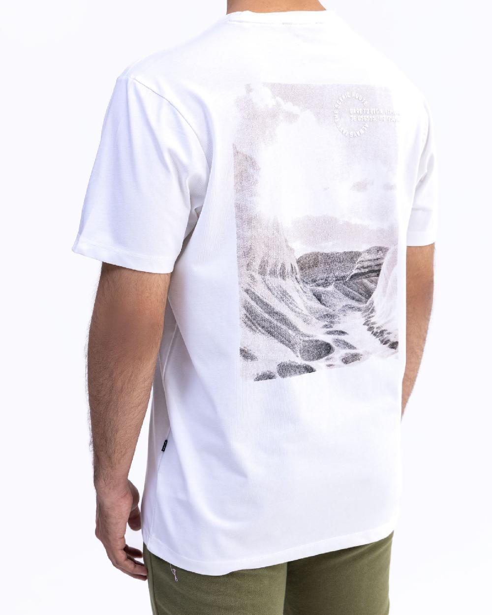 Engine Men T Shirt MT5075-00L-WHT