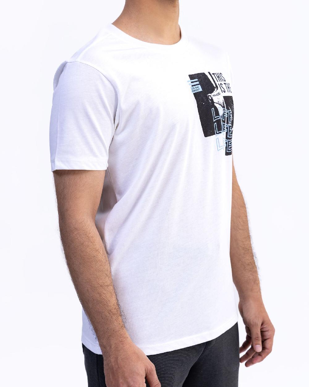 Engine Men T Shirt MT5080-00S-WHT