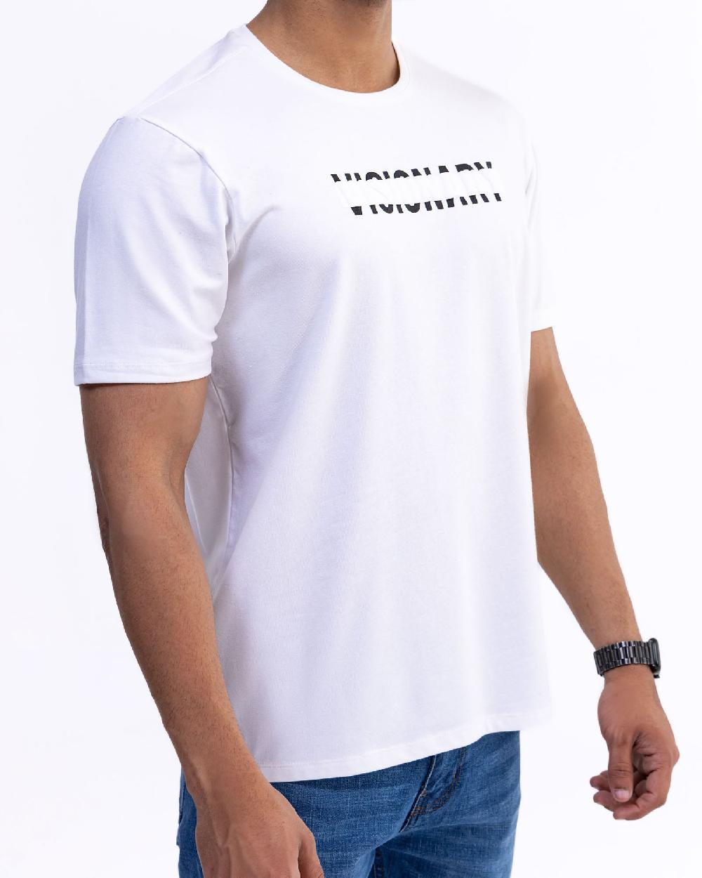 Engine Men T Shirt MT5103-00L-WHT