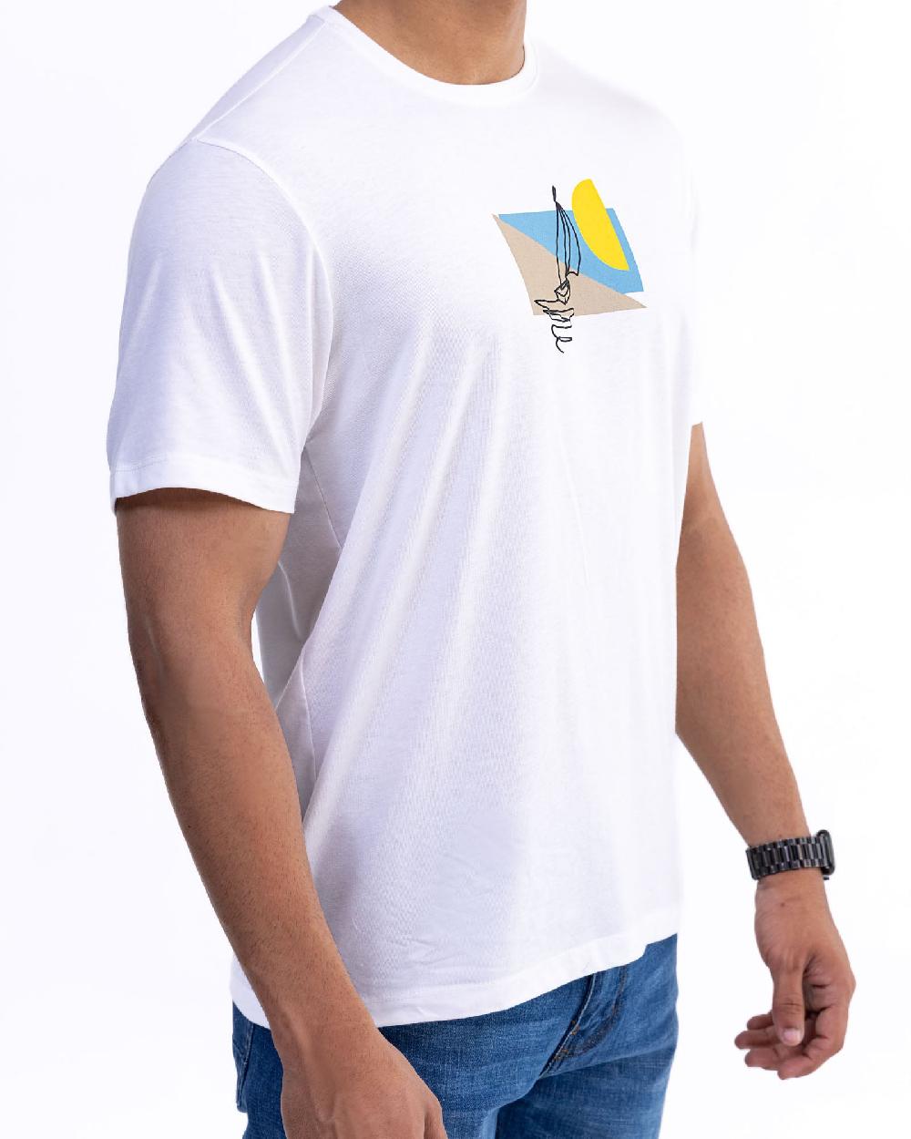 Engine Men T Shirt MT5108-00L-WHT