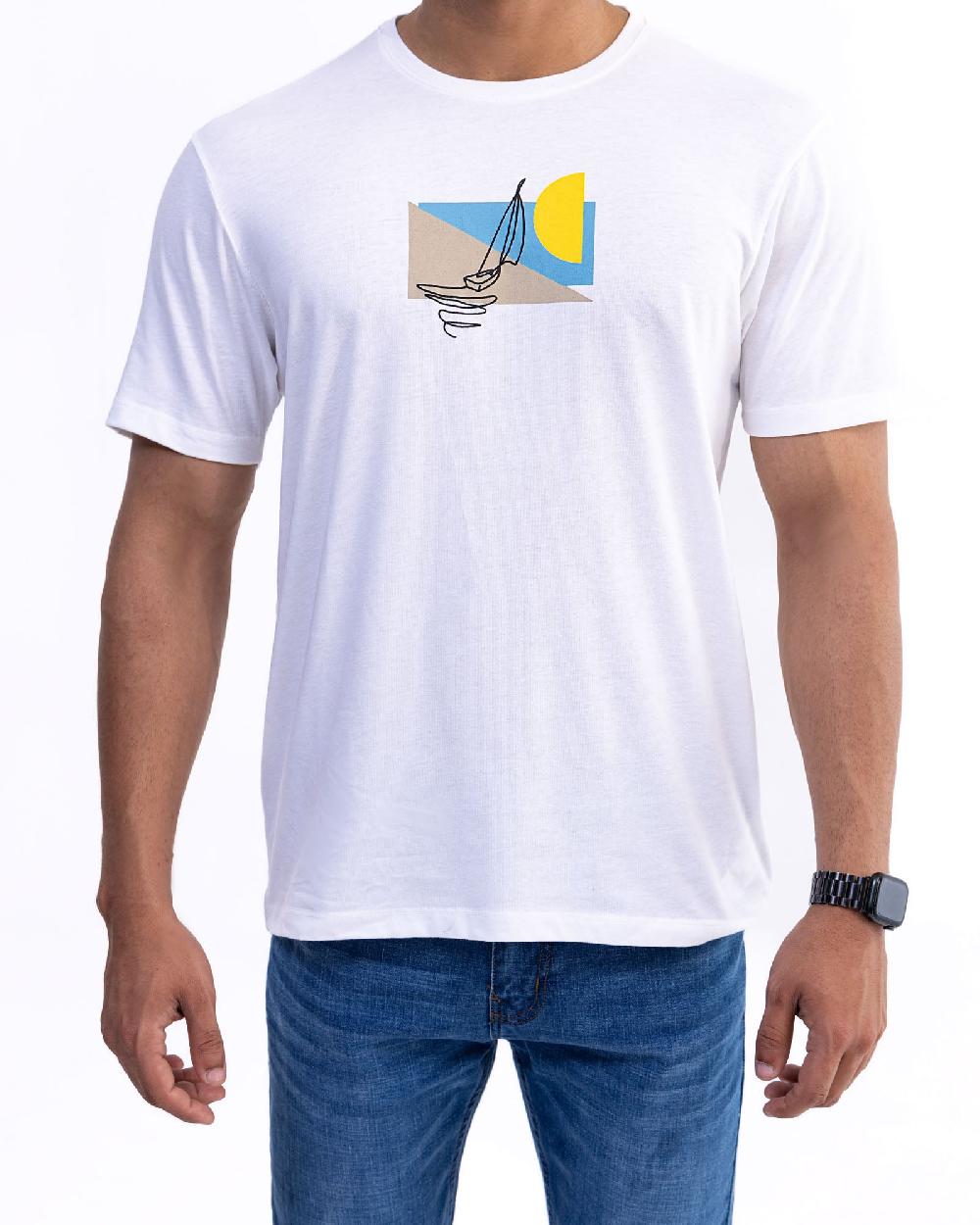 engine Men T Shirt MT5108-00L-WHT