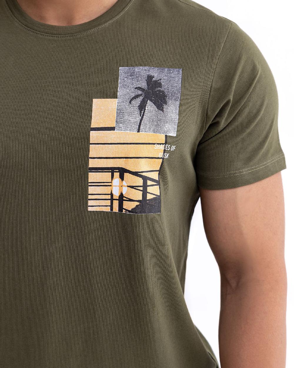 Engine Men T Shirt MT5115-00S-OLV