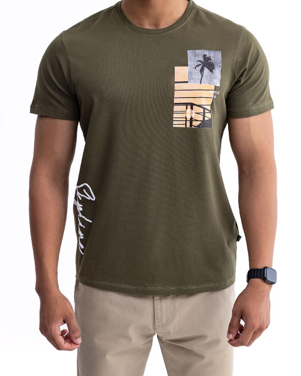 engine Men T Shirt MT5115-00S-OLV