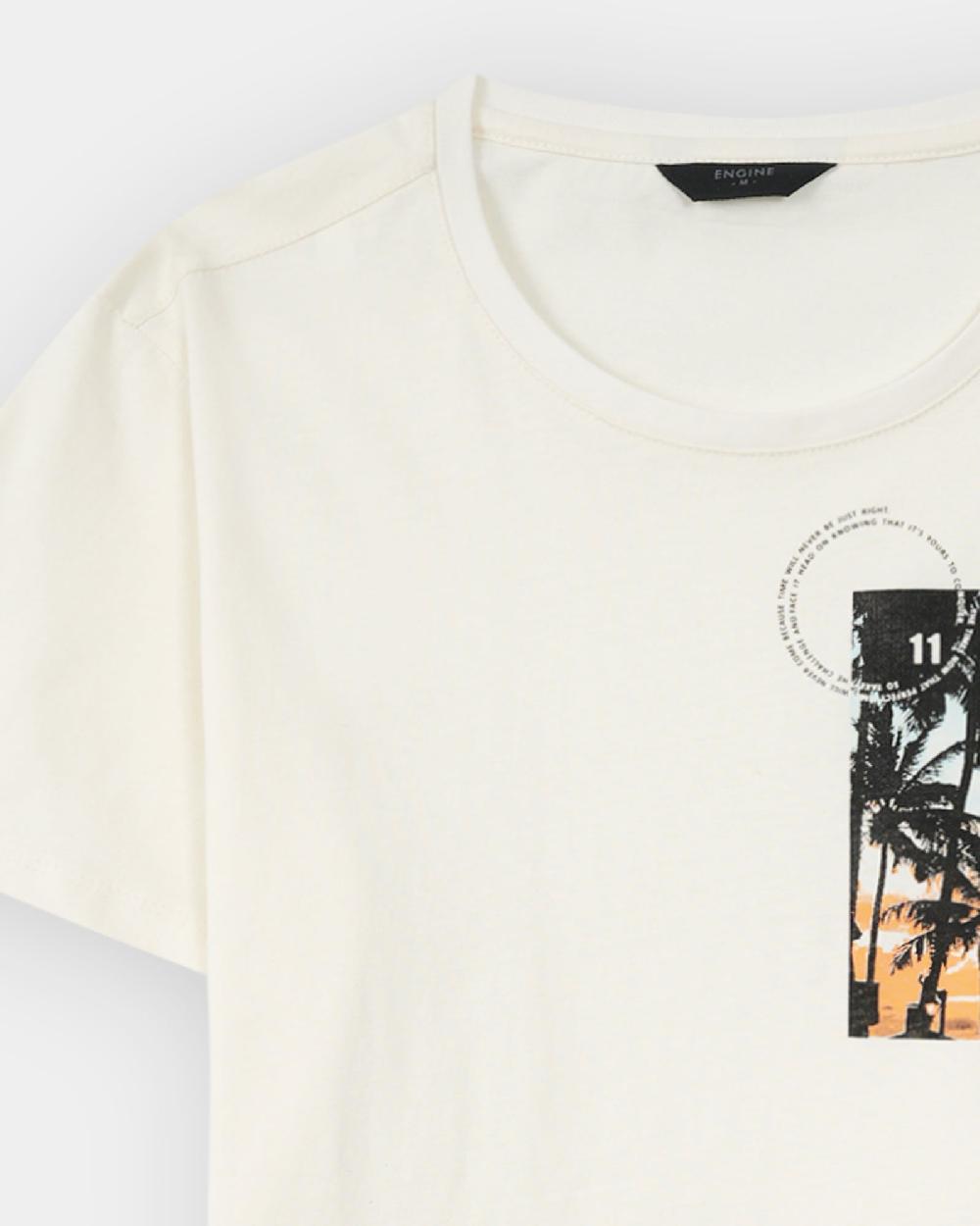 Engine Men T Shirt MT5134-00L-WHT