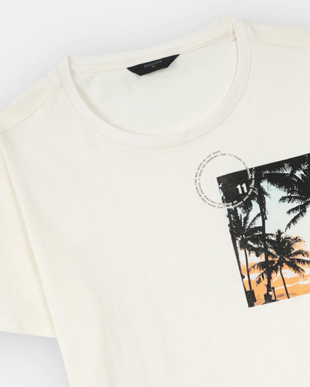 Engine Men T Shirt MT5134-00L-WHT