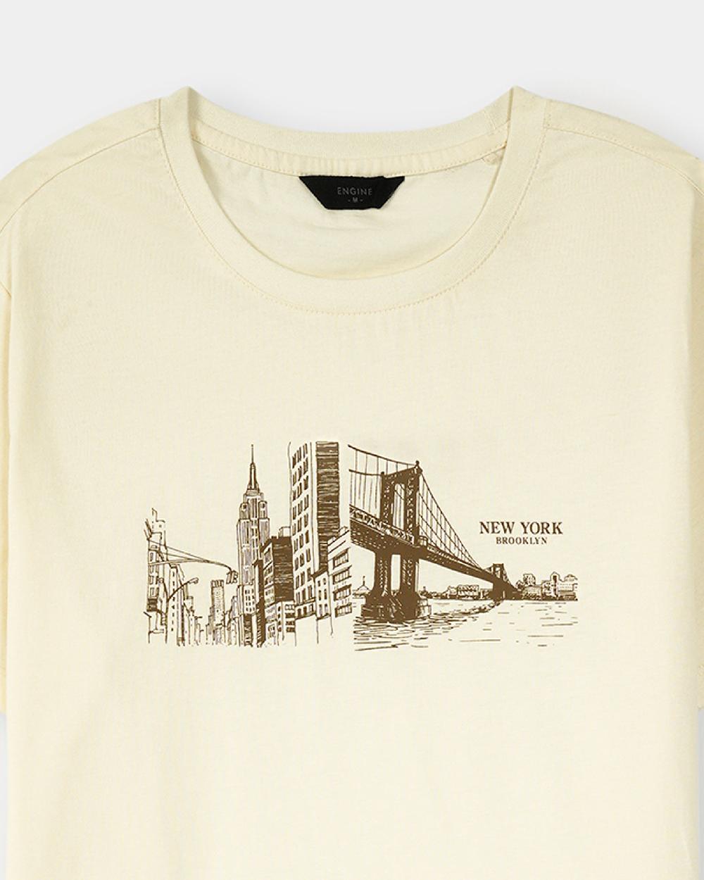 Engine Men T Shirt MT5136-00L-OWT