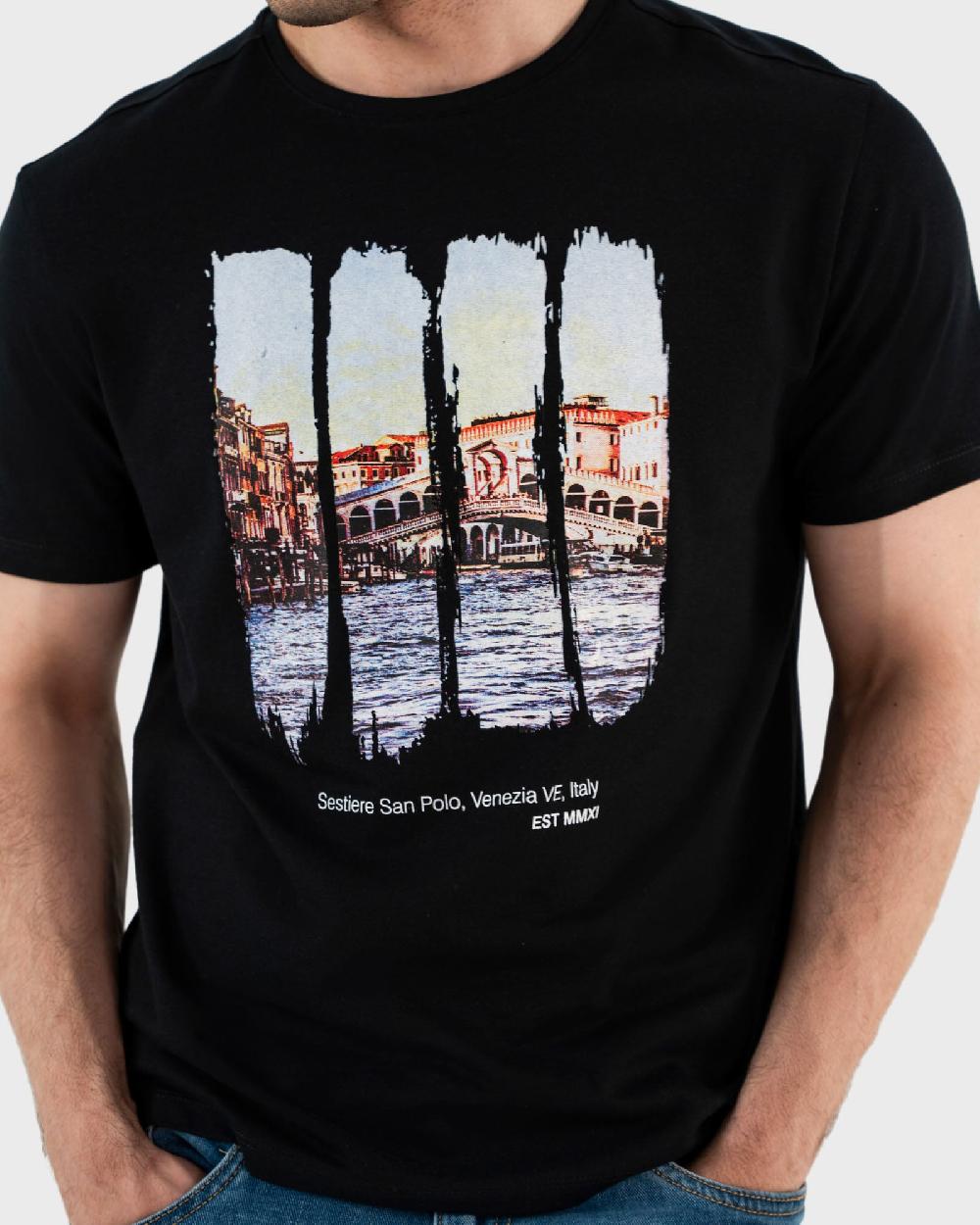 Engine Men T Shirt MT5158-00S-BLK