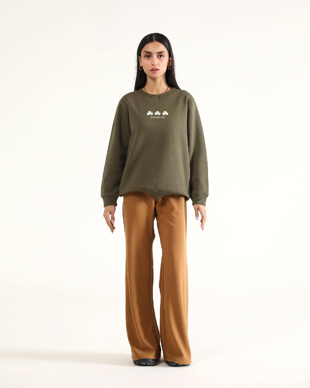 Engine Sweat Shirt FLT272-00S-OLV