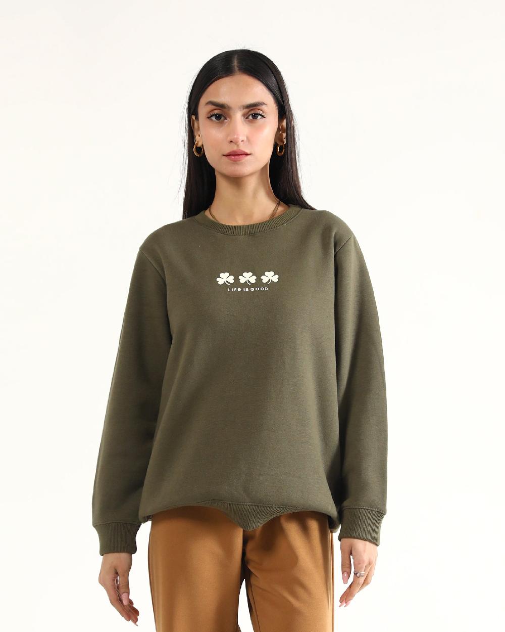 engine Sweat Shirt FLT272-00S-OLV