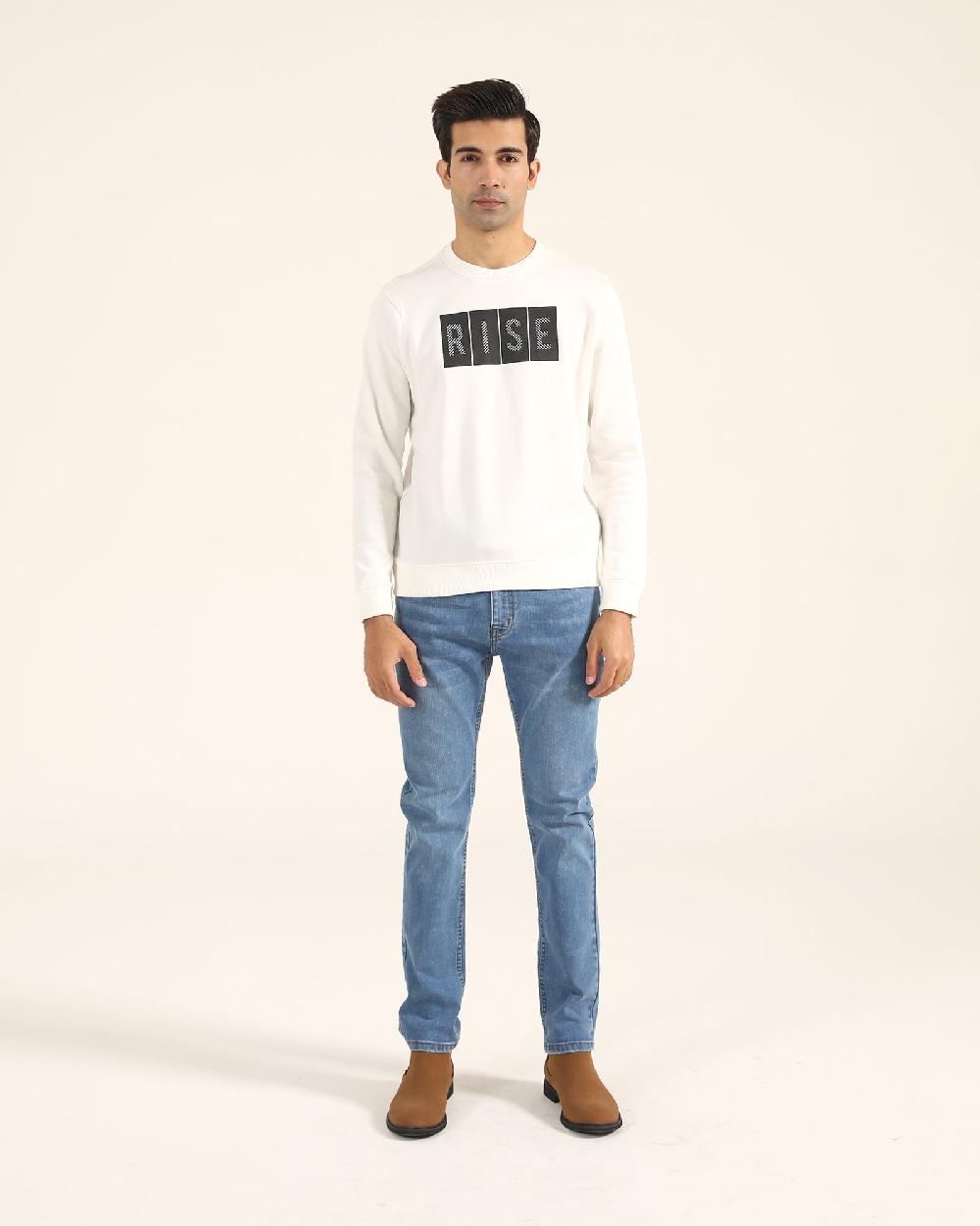 engine Sweat Shirt FT4165-00S-WHT