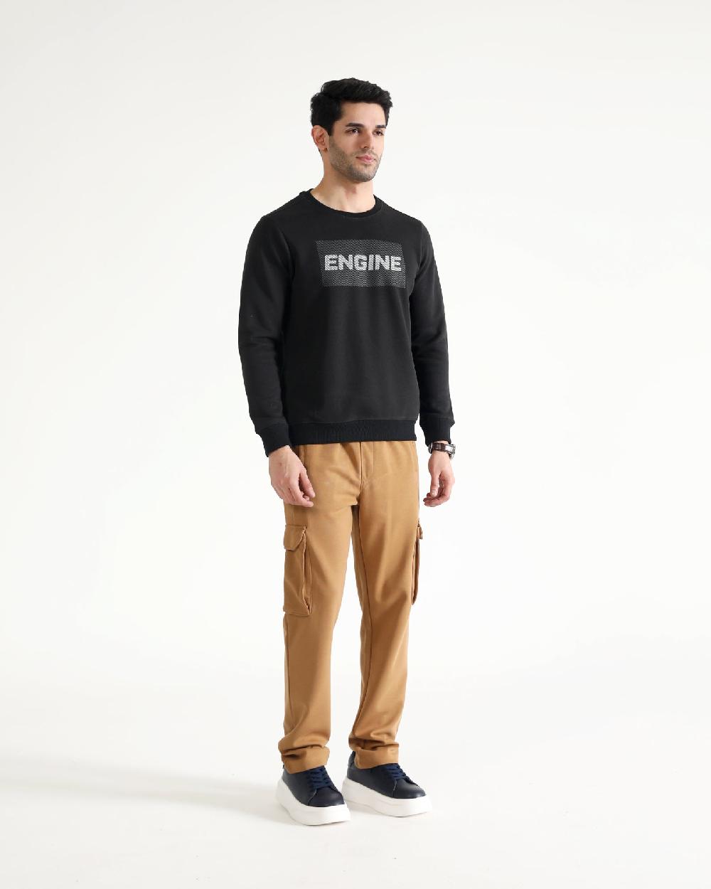 Engine Sweat Shirt FT4168-00S-BLK