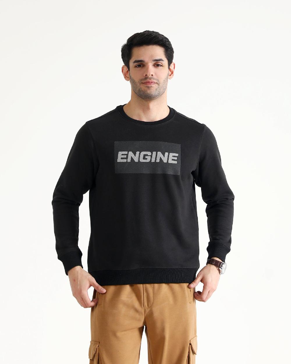 engine Sweat Shirt FT4168-00S-BLK