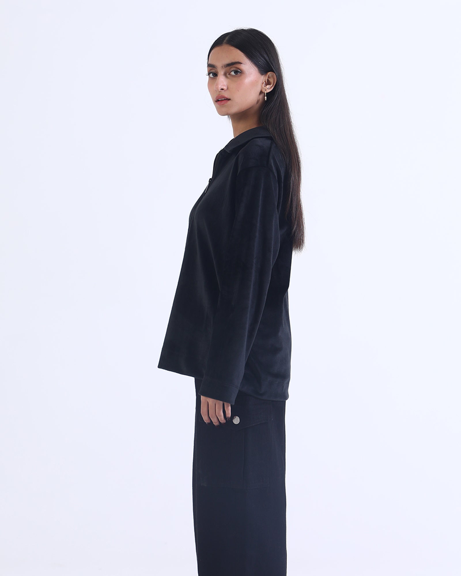 Engine Sweat Shirt LT4075-00L-BLK